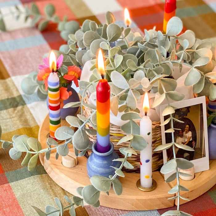 5 Christmas Table Centrepiece Ideas with a Grimm's Celebration Ring