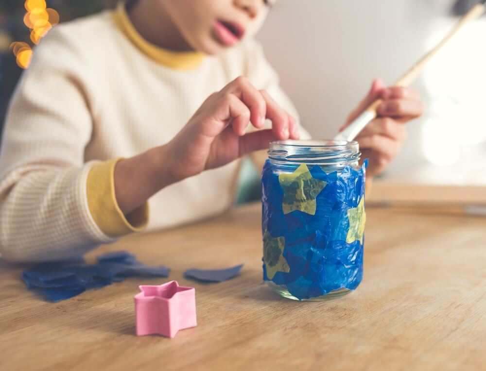 Christmas Crafting with Oskar's Wooden Ark