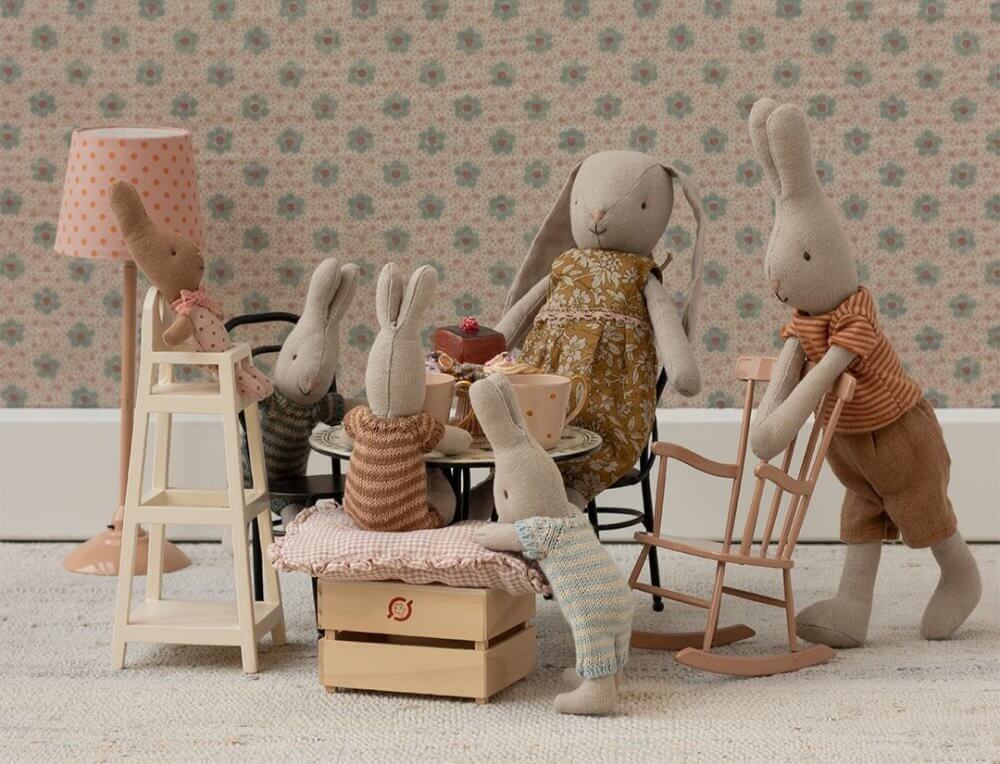 Maileg Bunny and Rabbit Family Nostalgic Imaginative Play Toys at Oskar's Wooden Ark Australia