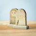 BumbuToys Wooden Gravestones Set of 2 for Halloween Small World Play