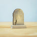 BumbuToys Wooden RIP Headstone Figurine for Halloween Decor or Small World Play