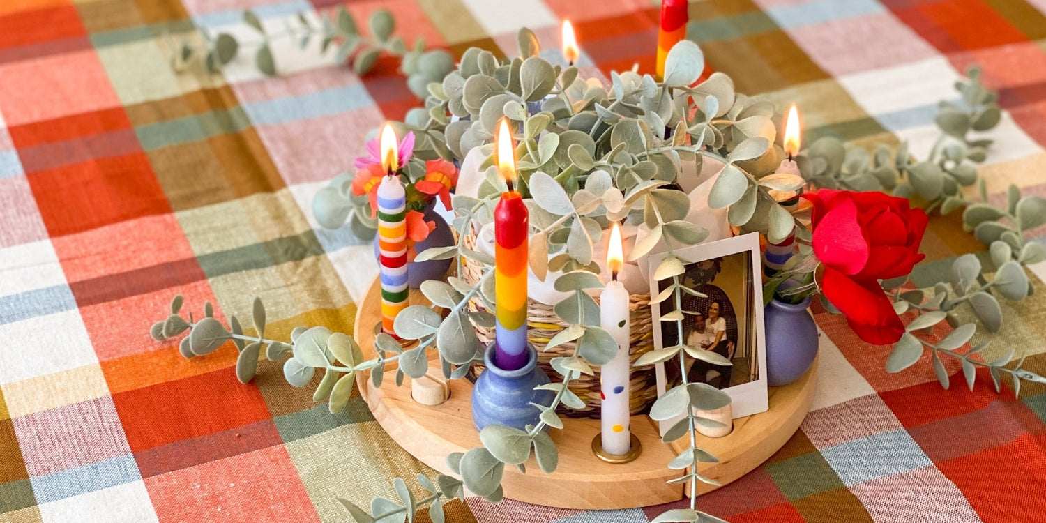 Grimm's Celebration Ring Christmas Centrepiece at Oskar's Wooden Ark in Australia