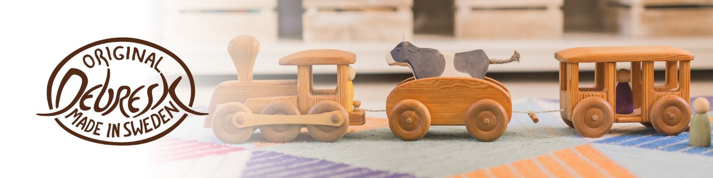 Debresk Handmade Wooden Train Toy from Oskar's Wooden Ark in Australia