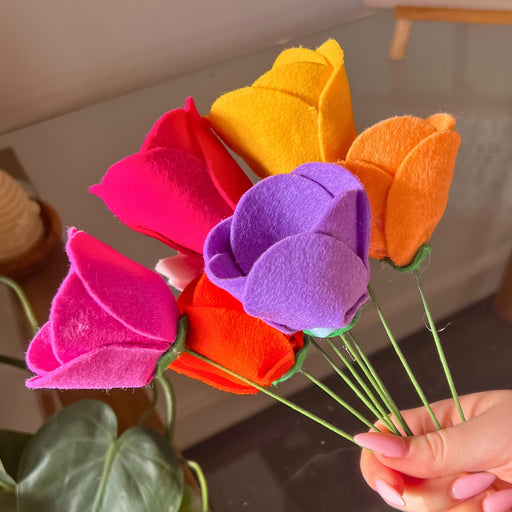 Filges DIY Felt Flowers from Australia