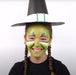 Giotto Witch Cosmetic Grade Black, Green & White Face Paint for Costumes and Dressing Up for Halloween