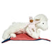 Kathe Kruse Stuffed Soft Animal Lamb with Small Waldorf Doll Baby Comforter from Australia