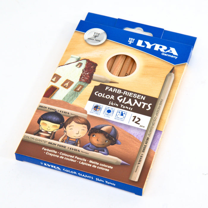 LYRA Colour Giants Skin Tones Pencil Set 12 from Australia