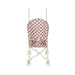 OETDLASOL-PL-O Olli Ella Sollie Stroller - Plum Check