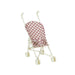 OETDLASOL-PL-O Olli Ella Sollie Stroller - Plum Check