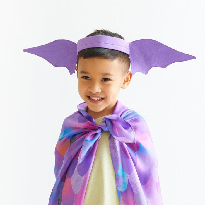 SS-24308 Sarah's Silks Ears - Dinosaur Purple