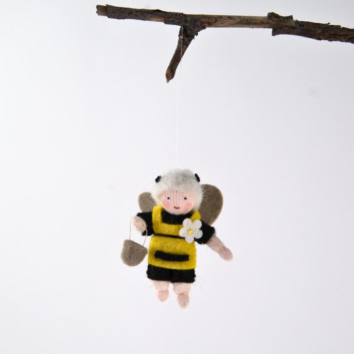 Ambrosius Bee Boy (hanging decoration) - Honeybee Toys