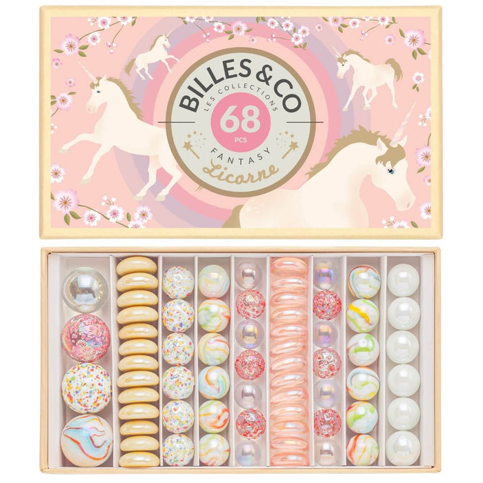 BOX-06 Billes & Co. Marbles Box - Unicorn