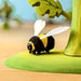 BumbuToys Handcrafted Wooden Animal Figure Bumblebee Insect for Small World Play from Australia