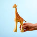 BumbuToys Handcrafted Wooden Animal Giraffe for Small World Play from Australia