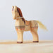 BumbuToys Handcrafted Wooden Animal Medieval War Horse Steed from Australia