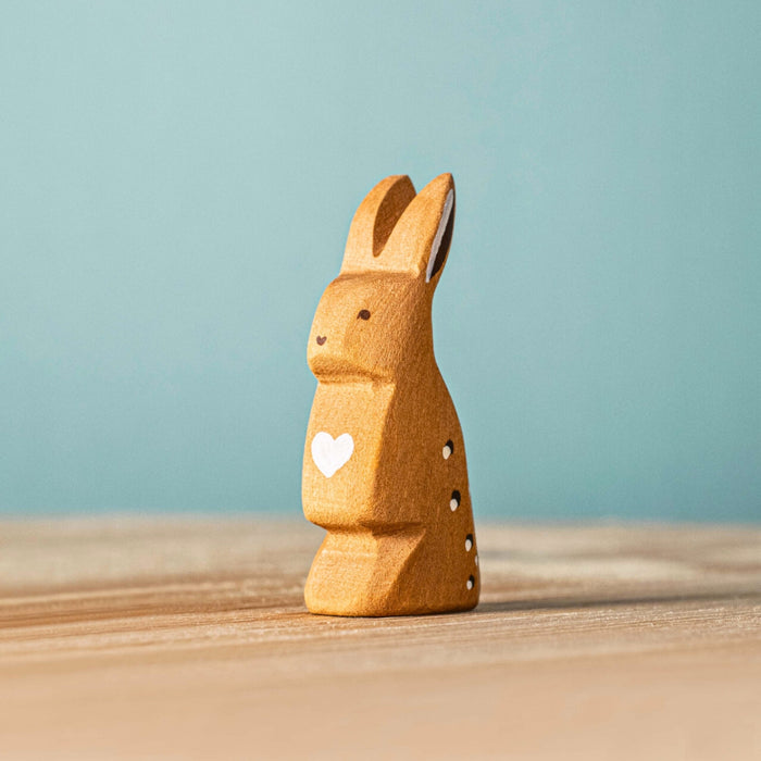 BumbuToys Wooden Animal - Rabbit - Standing