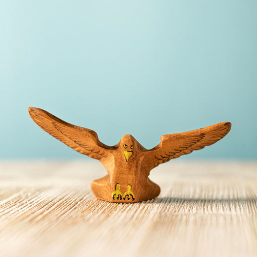 BumbuToys Handcrafted Wooden Bird Eagle from Australia