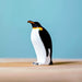BumbuToys Handcrafted Wooden Bird Emperor Penguin Male from Australia