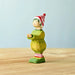 BumbuToys Handcrafted Wooden Christmas Figure Santa's Elf for Small World Play from Australia