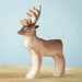 BumbuToys Handcrafted Wooden Reindeer for Small World Play from Australia