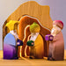 BumbuToys Handcrafted Wooden Christmas Figures The Three Kings for Small World Play from Australia