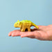 BumbuToys Handcrafted Wooden Dinosaur Ankylosaurus Baby for Small World Play from Australia