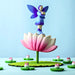 Handcrafted Wooden Figure Large Lotus Flower for Small World Play from Australia