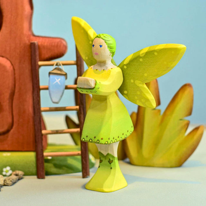 BumbuToys Handcrafted Wooden Fairy Woodland from Australia for Small World Play