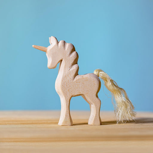 BumbuToys Natural Handcrafted Wooden Unicorn from Australia