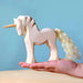 BumbuToys Handcrafted Natural Wooden Unicorn from Australia