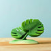 BumbuToys Handcrafted Wooden Plant Figure Monstera for Small World Play from Australia