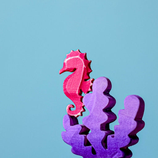 BumbuToys Handcrafted Wooden Seahorse from Australia