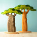 BumbuToys Handcrafted Wooden Trees Baobab from Australia