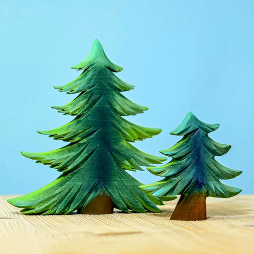 BumbuToys Handcrafted Wooden Tree Fir Set from Australia