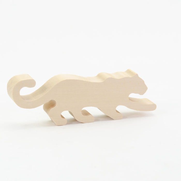 A600704 Kids at Work Wood Figure Panther