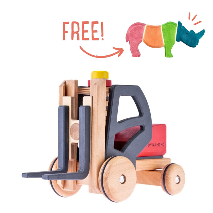 Dynamiko Stapler Forklift + FREE Special Edition Ostheimer Rhino