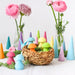 Grimm's Pastel Sorting Mushrooms and Forest Pastel Cones from Australia