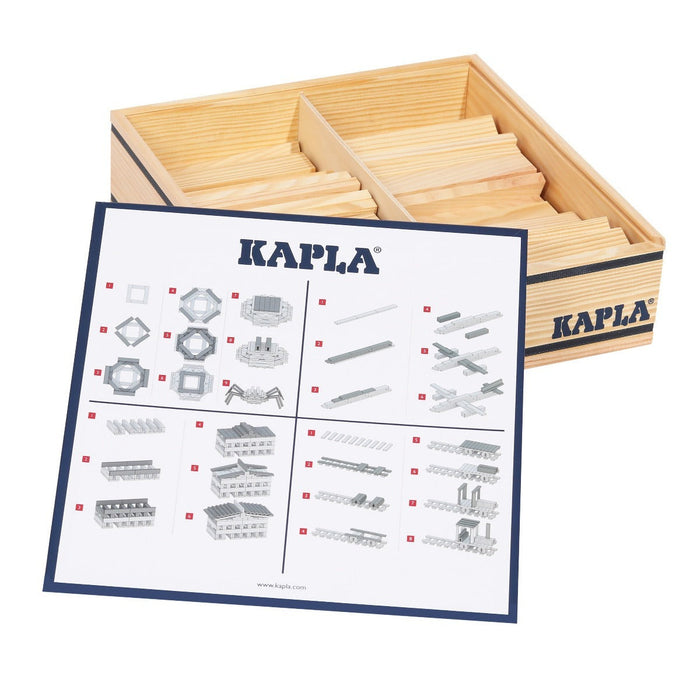 Kapla Wooden Building Planks 100 Natural Set from Australia