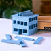 Kapla Wooden Building Planks 40 Light Blue Set from Australia