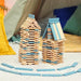 Kapla Wooden Building Planks 40 Light Blue Set from Australia