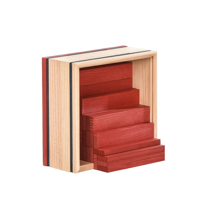 Kapla Wooden Building Planks 40 Red Set from Australia