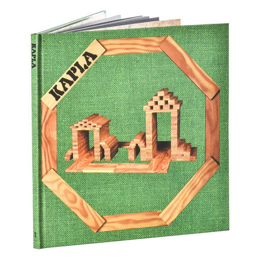 Kapla Building Blocks Art Book Green Simple Architecture from Australia