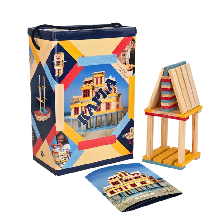 Kapla Challenge Wooden Building Planks 200 Summer Box Set from Australia