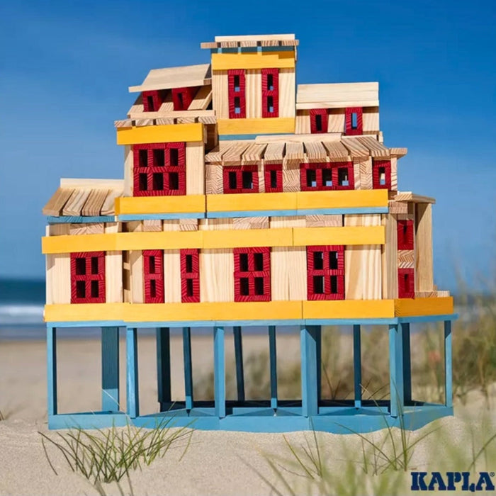 Kapla Challenge Wooden Building Planks 200 Summer Box Set from Australia