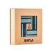 KAPLA Blocks Building Planks & Art Book 40 Two Colours Light Blue & Dark Blue Set from Australia