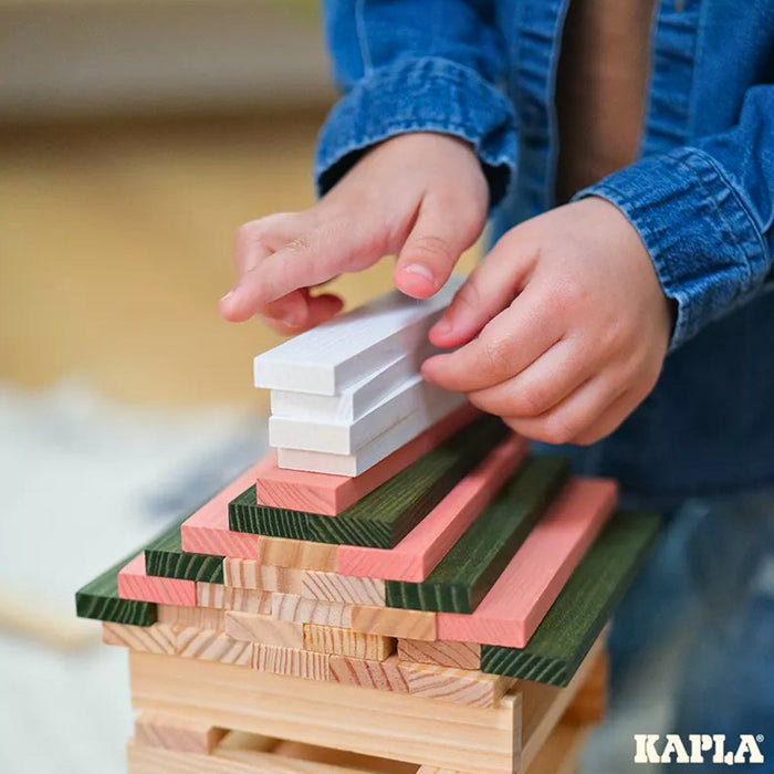 Kapla Challenge Wooden Building Planks Spring Box 200 from Australia