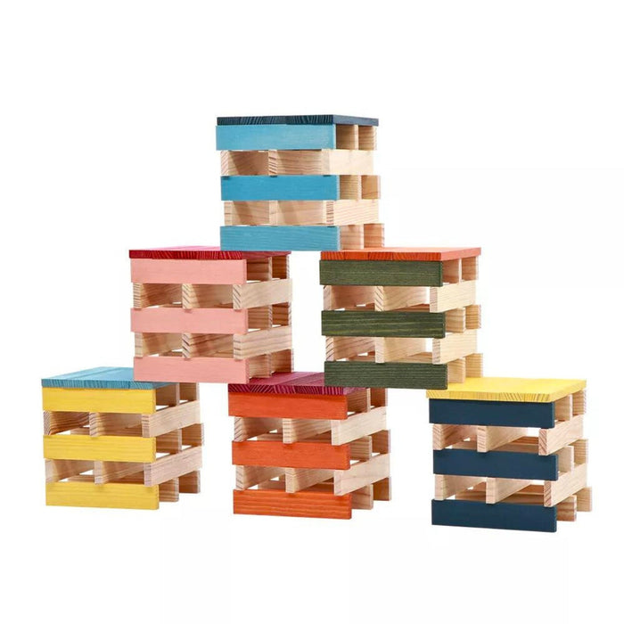 Kapla Wooden Building Planks 100 Octocolour Set from Australia