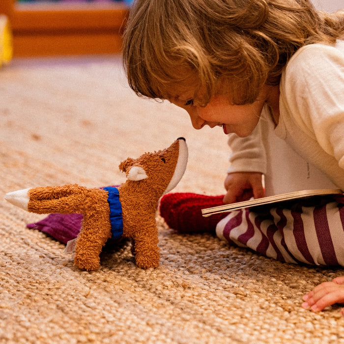 Kathe Kruse Cuddle Friend with Comforter Flori Fox from Australia