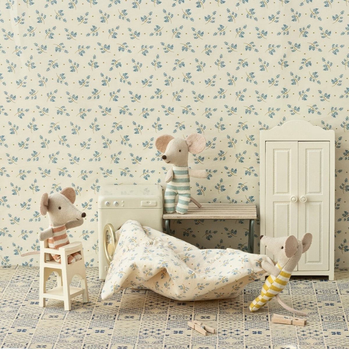 Maileg Mouse Family Laundry Room from Australia