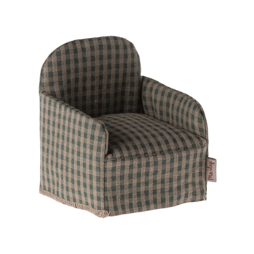 ML-5011441302 Maileg Chair for Mouse Green Checker (2024)